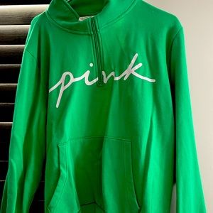 PINK GREEN SWEATSHIRT